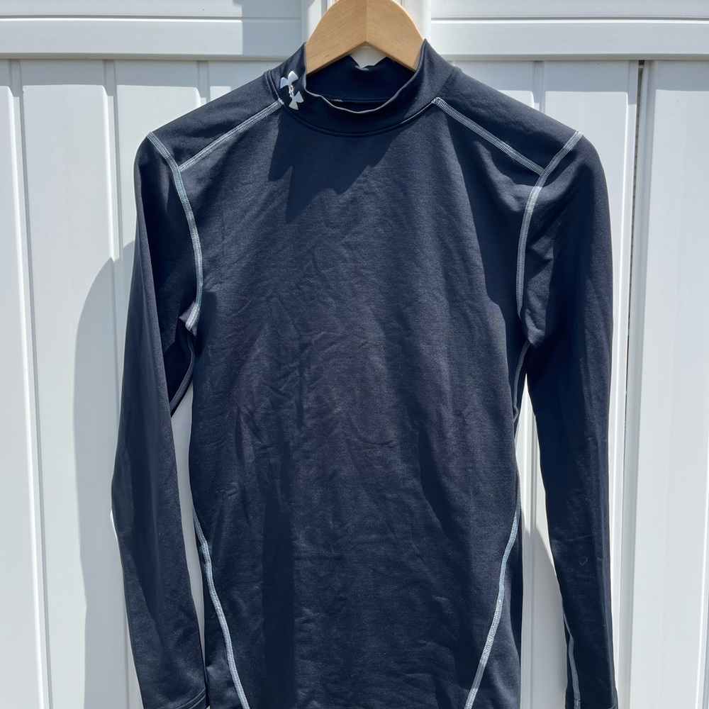 Under Armour Black Cold Gear Compression Long Sleeve